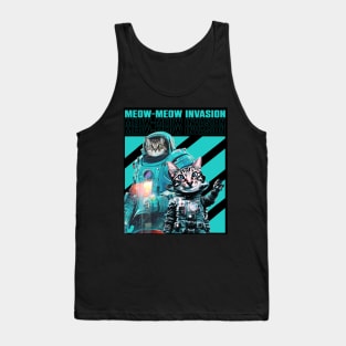 Meow Invasion Tank Top